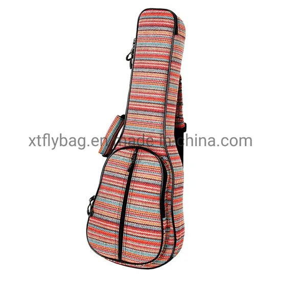 Fashion Multicolor Ukulele Bag Polyester Ukulele Case Bag for Concert Gig Bag