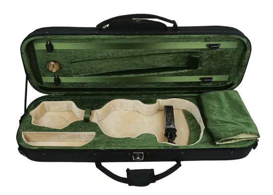 High Quality Black Colour Oblong Light Weight Violin Hard Case for Sale