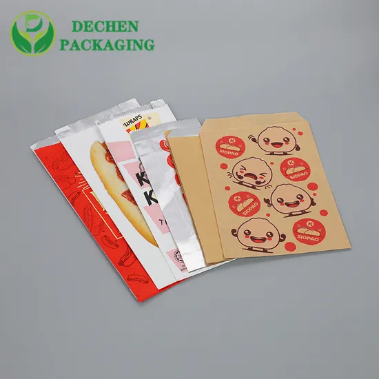 Kraft Pastry Certificate Fast Food Paper Bag