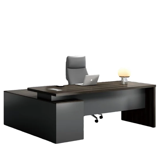 High Quality Modern Design Wooden Manager Office Desk B-My08-16 Secretary Office Table with Factory Price for Project and Wholesale