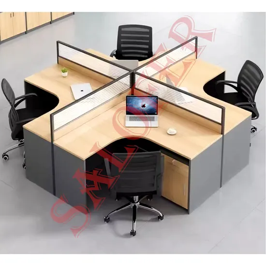 Customized Design Office Workstation Luxury Tables in Modern Office Furniture Desk