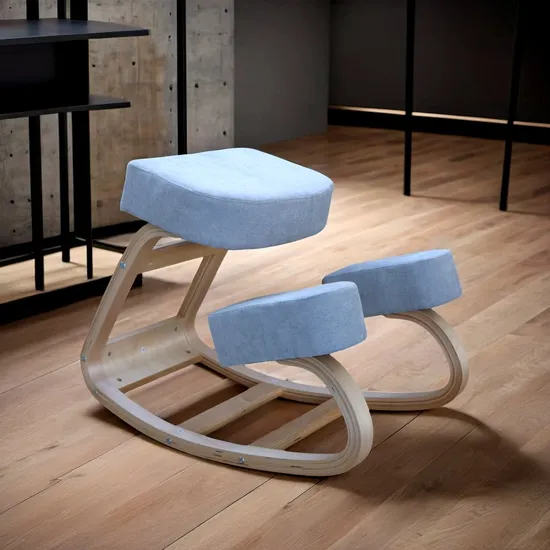 Modern Wooden Posture Correcting Living Room Learning Office Furniture Ergonomics Kneeling Chair