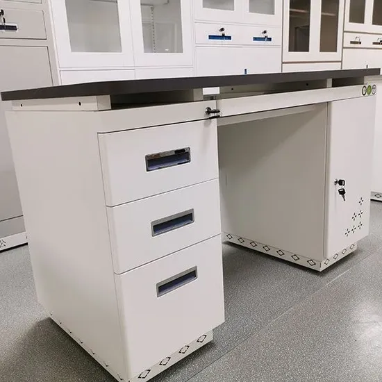 1.4m Length Cold Rolled Steel Office Desk Large Space Storage Drawers Worktable