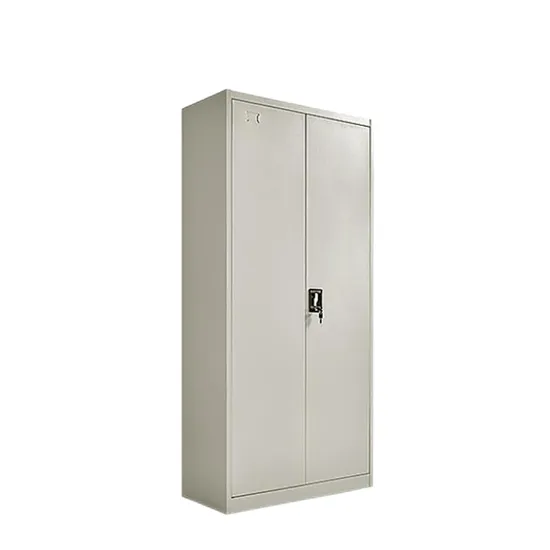 Two Door Clothes Locker Metal Closet Wardrobe Metal Cabinet Steel File Cabinet