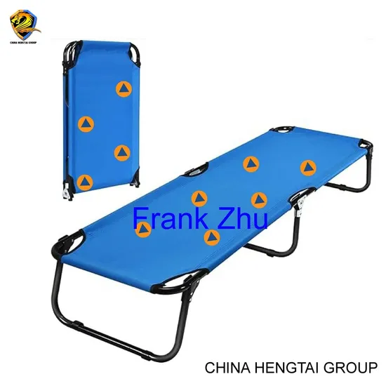 Tactical Heavy Duty Lightweight Aluminum Steel Army Military Camp Folding Bed Cot