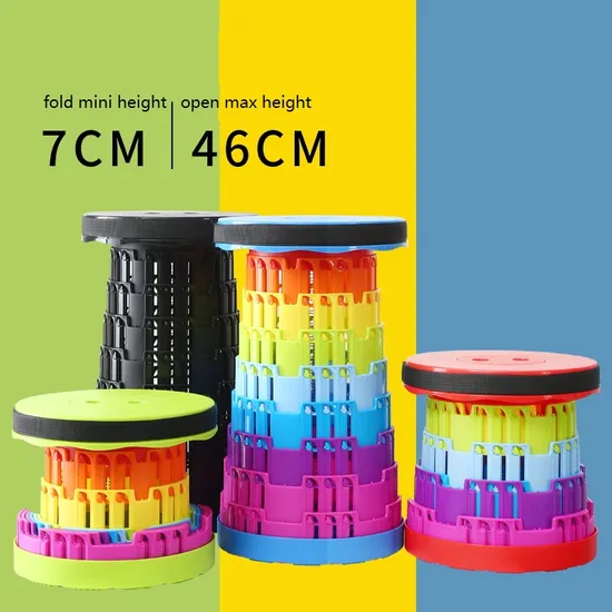 Outdoor Travel Chair Camping Fishing Picnic Folding Chair Lightweight Sturdy Portable Collapsible Chair Foldable Plastic Stool