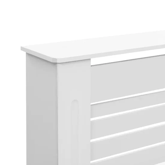 High Quality White Paint Extra Large 172X19X81.5cm MDF Radiator Cover