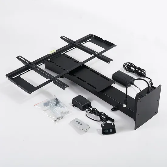 OEM/ODM Electric TV Lift Adjustable Height 32 to 70 Inch Automatic TV Stands for Living Room