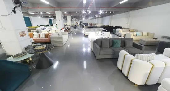 Home Furniture Living Room Coach Contemporary Fabric U-Shape Sectional Sofa Chaise