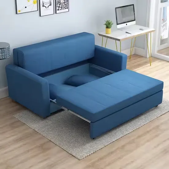 Dual Purpose Sofa Bed Foldable Small Family Double Three Person Study Lunch Break Sofa Folding Bed Storage Sofa Bed