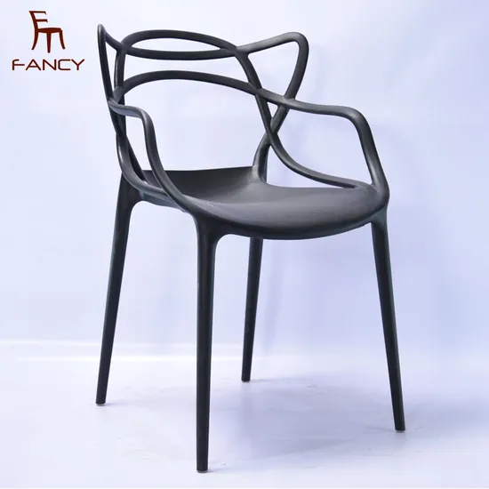 High Quality Colorful Plastic Furniture Stackable PP Plastic Home Chair