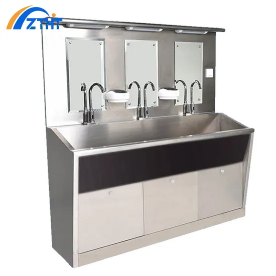 Luxurious Washing Basin with LED Lighting and Mirror