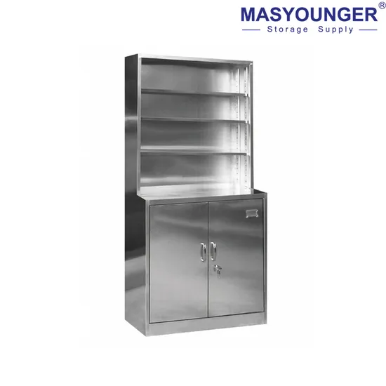 Hospital Furniture Customized Stainless Steel Drug Storage Cupboard for Appliance