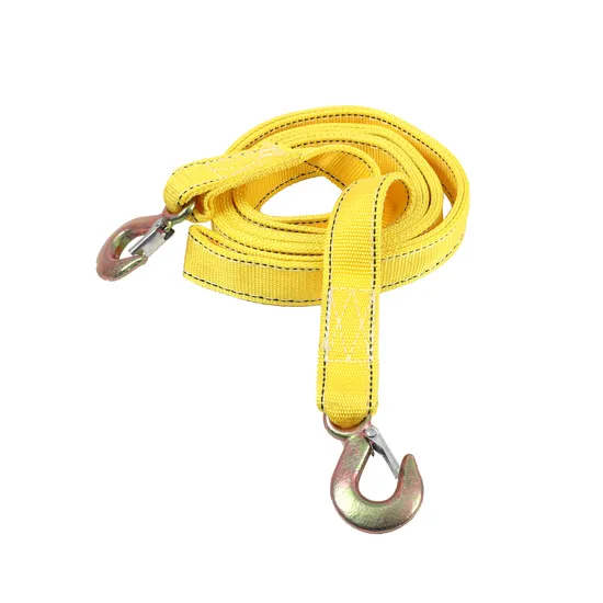 Heavy Duty Car Tow Strap Car Racing Tow Strap Cable Towing Rope with Hooks Emergency