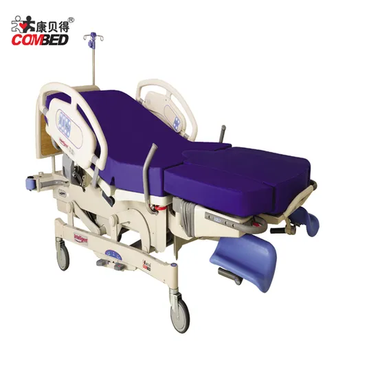 Intelligent Electric Obstetric and Gynecological Ldr Delivery Bed with Central Brake