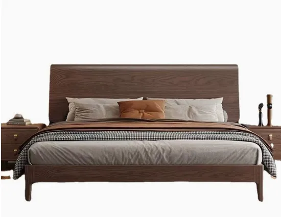 Unique Design High - Quality Wood Furniture Bedroom Bed