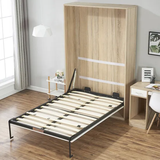 Murphy Mechanism Folding Bed Frame Wall Bed with Gas Piston Hardware Kit for Home Furniture