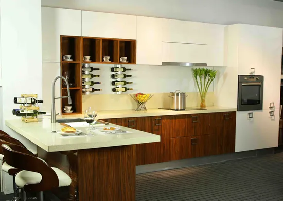 Modern Design Customized Lacquer Series Kitchen Cabinets (BR-LV005)