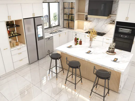 PA Custom Design Rta Kitchen Furniture Wholesale Modern Home Kitchen Cabinets