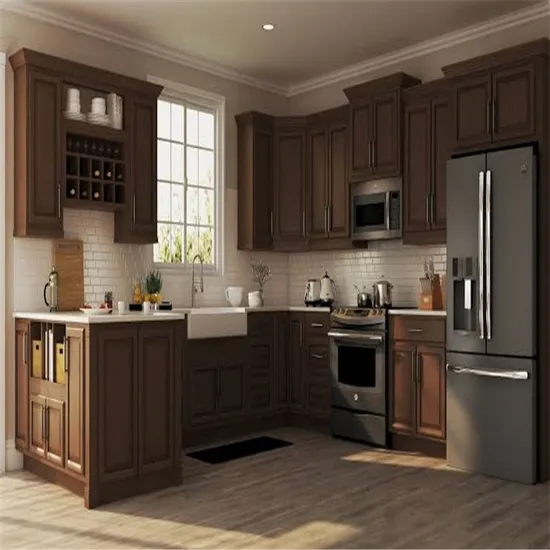 Kitchen Cabinet Modern Luxury Solid Wood