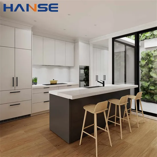 Foshan Good Price American Classic Kitchen Cabinets Custom American Style Kitchen Cabinet with Island Cabinet