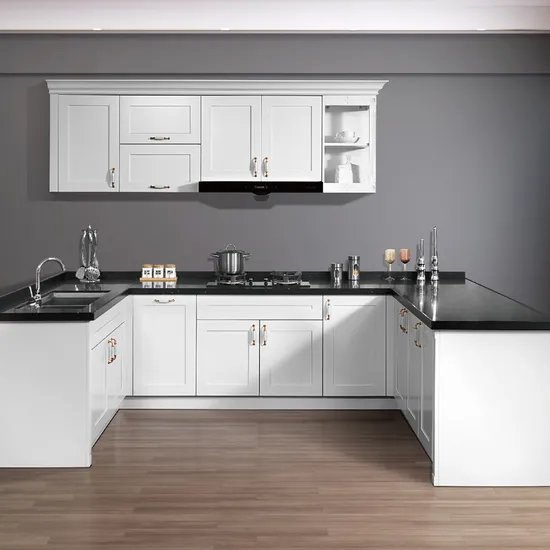 Stainless Steel Cabinets Free Installation Integrated Kitchen Stove Cabinets for Small Households