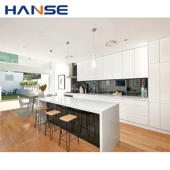 Custom Size Modern Modular High End Gloss Lacquer Kitchen Cabinet for Home