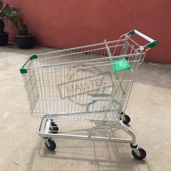 Cheap Price Supermarket Large Capacity Grocery Shopping Trolley Cart for Seat