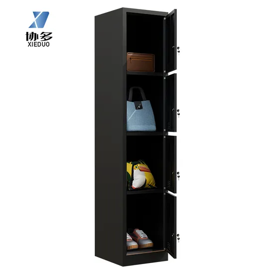 Steel Metal Single Door 5 Doors Black Lockers School Gym Low Price for Sale
