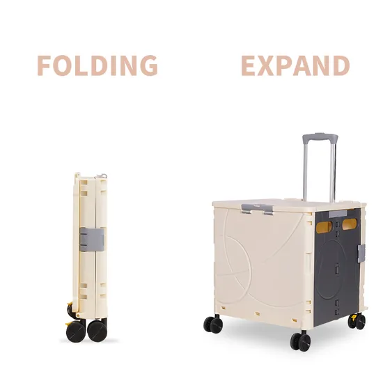 Bubule Portable Folding/Foldable Rolling Carry Shopping Hand Cart Trolley Cart (SP01)