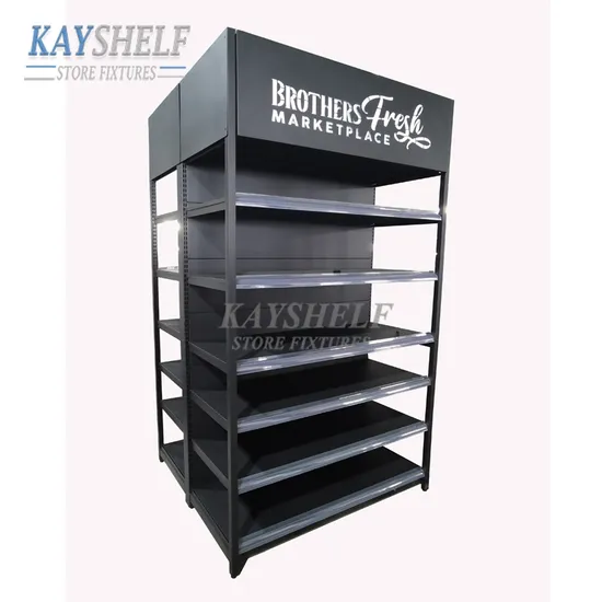 Original Design Retail Supply Equipment Goods Display Gondola Store Shelf