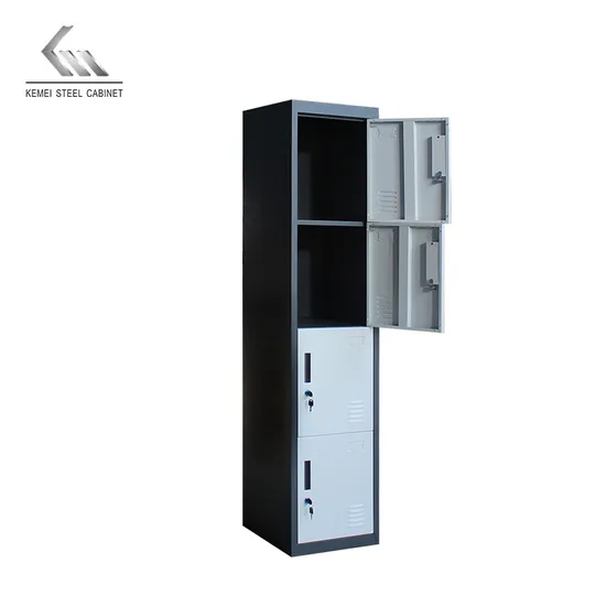 Wholesale Single 4 Door Locker Metal Gym Locker Staff Changing Room Wardrobe Locker