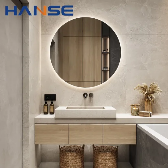 Luxury Cabinet Bathroom Bathroom Vanity with LED Mirror Cabinet Bathroom Sink Cabinet Basin
