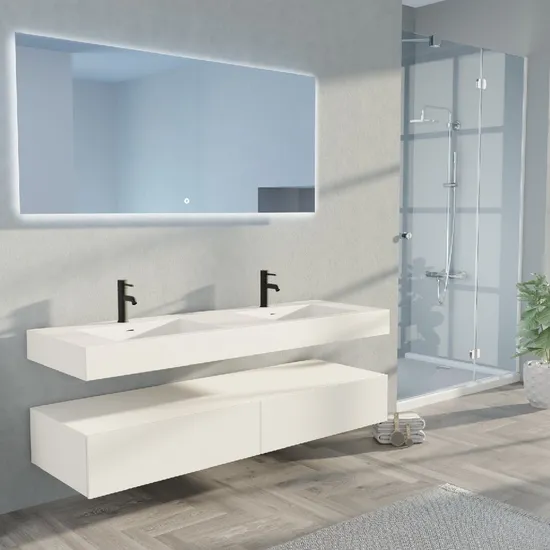 Direct Sale Recommend Storage Bathroom Vanity Furniture with CE Approved for Apartment Use Certification