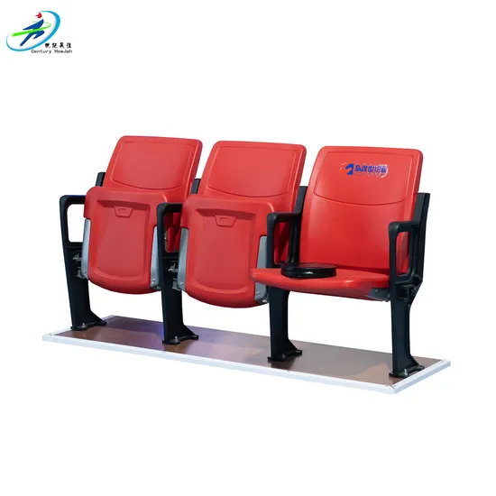Comfortable Sitting Feeling HDPE Folded Outdoor Sport Wholesale Folding Plastic Stadium Seat