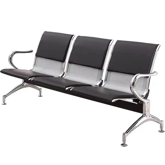 Manufacturer Airport Waiting Chair Bench Chair Hospital 3 Seater Waiting Chair