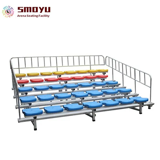 HDPE Blow Moulding Retractable Sports Seats Stadium Chair Bleachers for Stadium