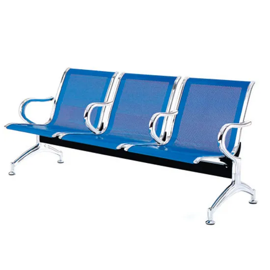 Best Quality Commercial Furniture 2/3/4 Person Hospital Infusion Chair Stainless Steel Public Waiting Chair (UL-22MD99)