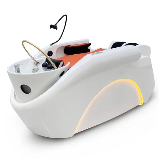 Salon Shampoo Chair Water Head Therapy Wider Electric Intelligent SPA Massage Table Head SPA Shampoo Bed
