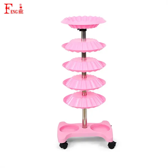 Chic Nail Polish Display Wheel Space-Saving with High-Quality and Stylish Design