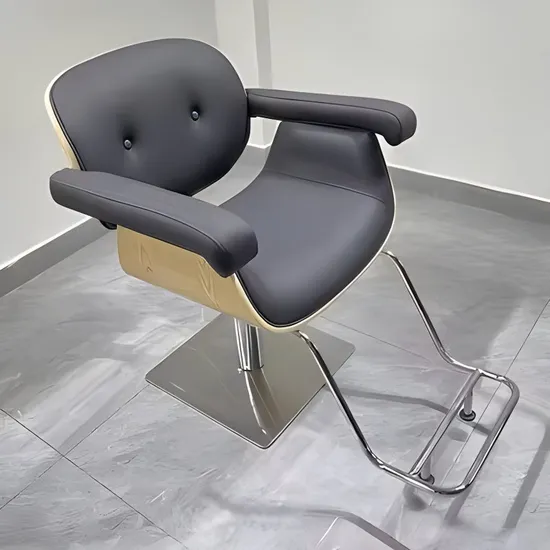 New Style Barbershop Chair and Equipment Luxury Reclining Barber Shop Chair Heavy Duty Hydraulic Hairdressing Chair