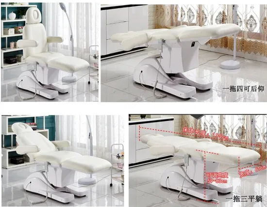 Electric Operation Facial Bed Beauty Bed