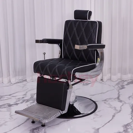 Hochey Good Price Hairdressing Gold Vintage Hydraulic Vintage The Barber Chair Cheap Pink Salon Chairs Styling Chair Salon