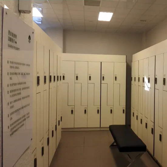 Modern Design 12mm Compact Fiberboard Single Door Gym Locker for Hospitals