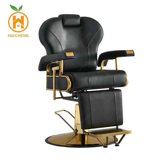 Salon Furniture Luxury Design Reclining Pump Hairdressing Barber Chairs