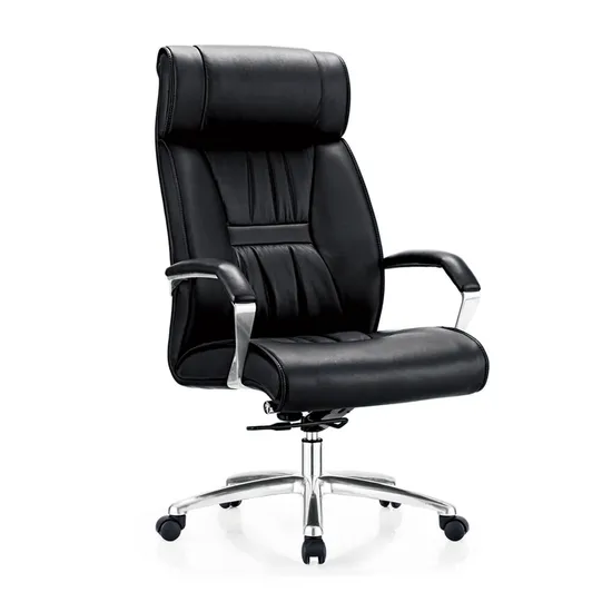 China Manufacture Swivel Luxury CEO Office Chairs Guenine Leather Ergonomic Chair