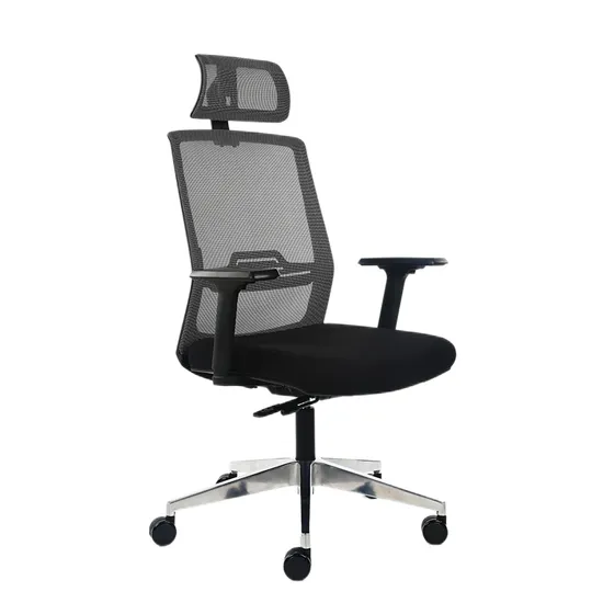 Adjustable Lumbar Support Headrest Comfortable Durable Breathable Home Office Staff Conference Chair