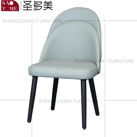 Italian Home Modern Simple Dining Room Solid Wood Back Chair