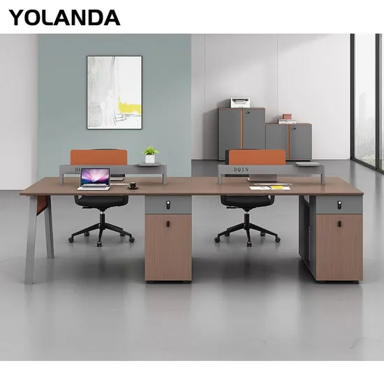 Yolanda Modern Office Furniture Popular Hot Sale 3-Person Portable Tattoo Workstation Convertible Modular Table Extendable Partition