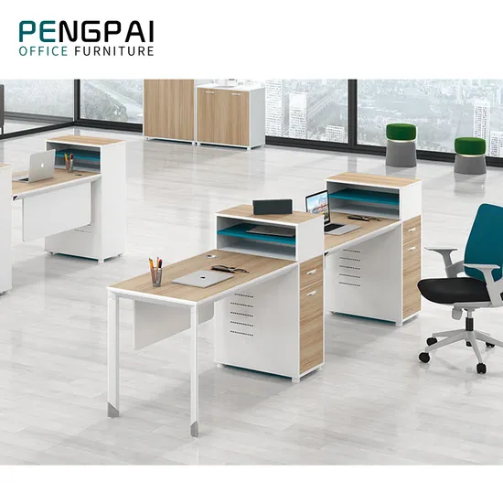 Modern Aluminium Leg Office Desk for Home Work Workstation
